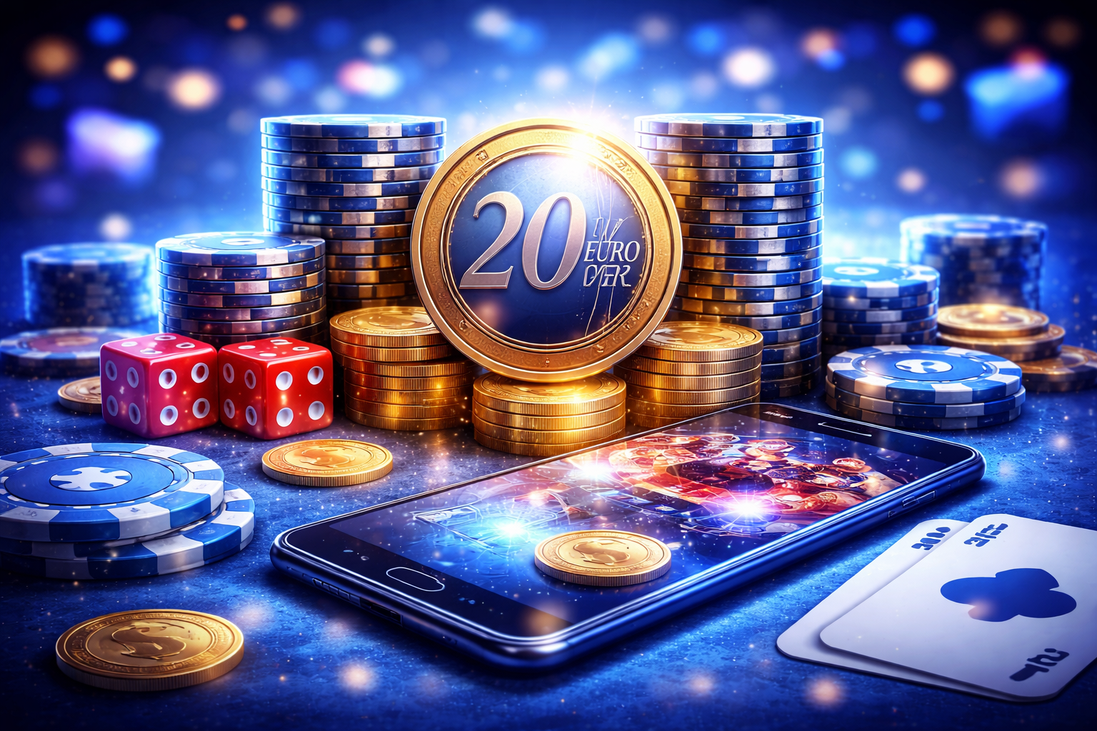 Kasíno s minimálnym vkladom 20 eur