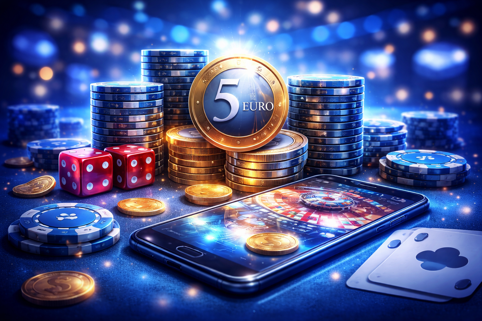 Kasíno s minimálnym vkladom 5 eur